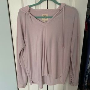 Chaser V-neck Hoodie